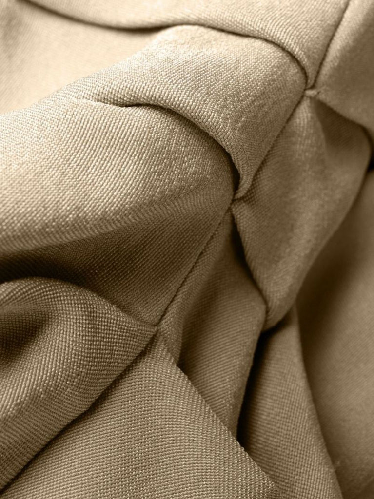 Neutral La Robe Soffio Mini Dress