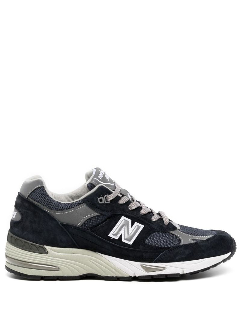 Blue 991 Suede Sneakers