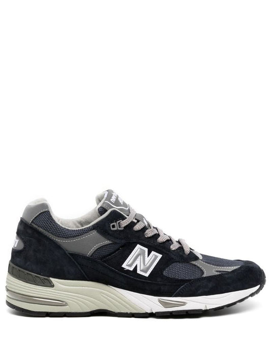 Blue 991 Suede Sneakers
