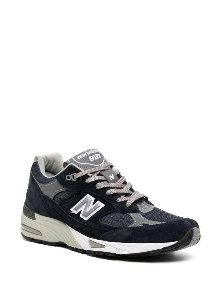 Blue 991 Suede Sneakers