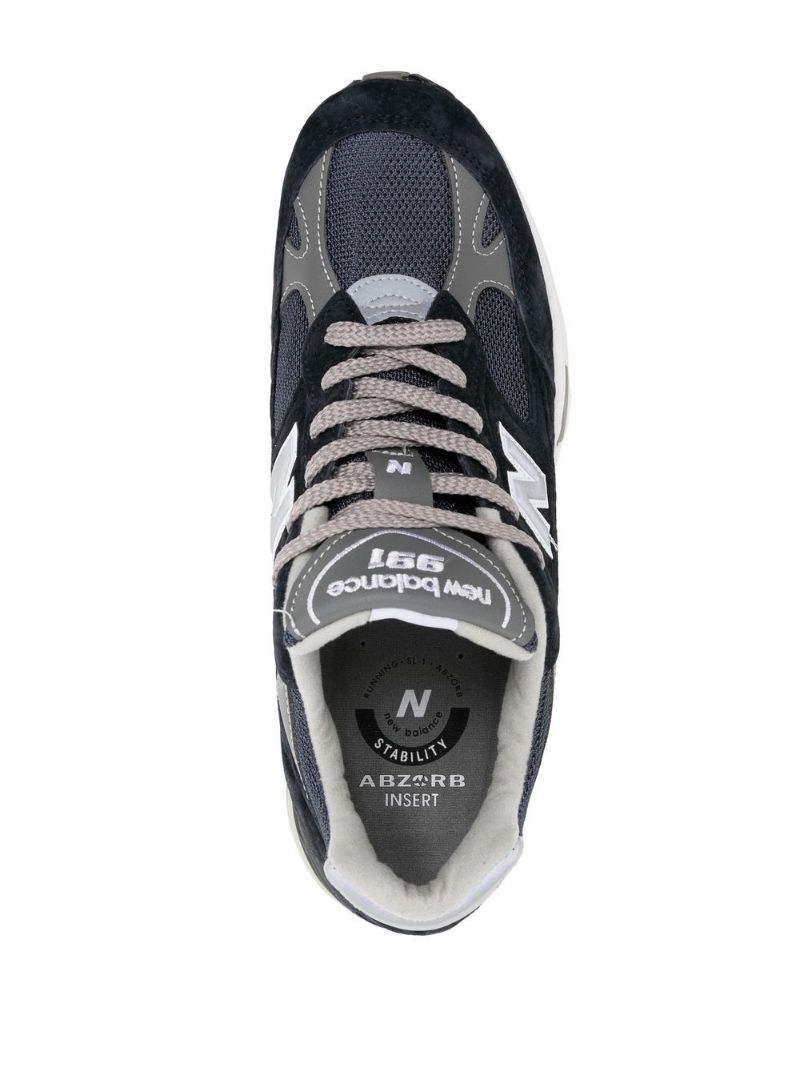 Blue 991 Suede Sneakers
