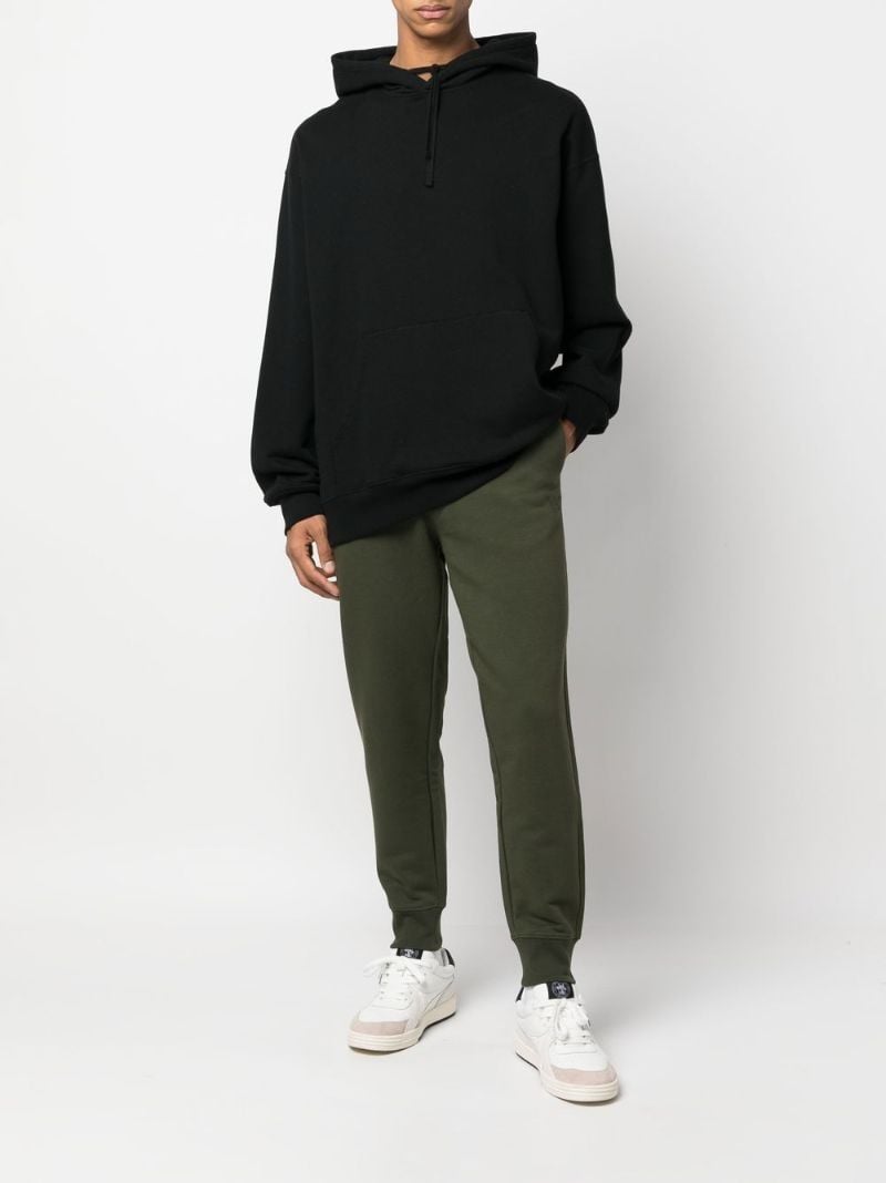 Green Classic Terry Cuffed Track Pants