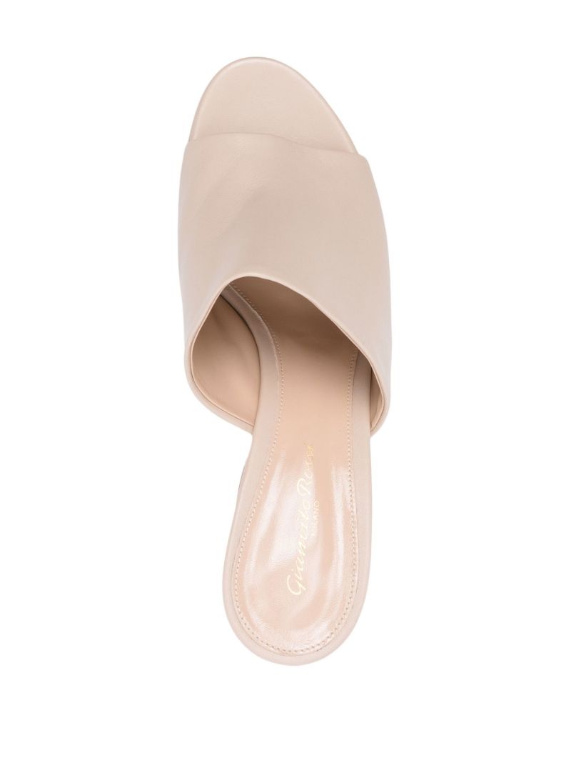 Neutral Holly 70 Leather Mules