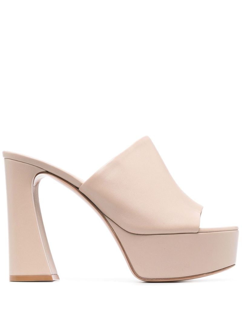 Neutral Holly 70 Leather Mules