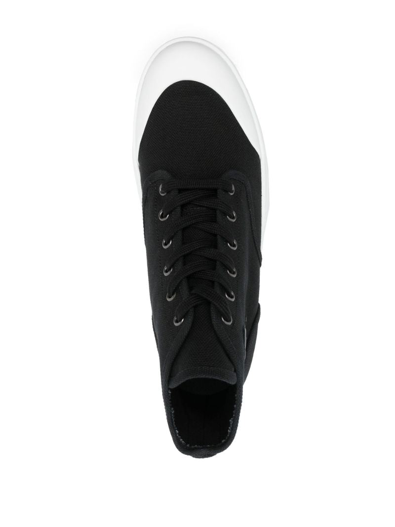 Black Block Triomphe High-top Sneakers