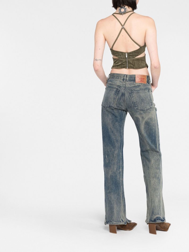 Blue Stonewashed Jeans