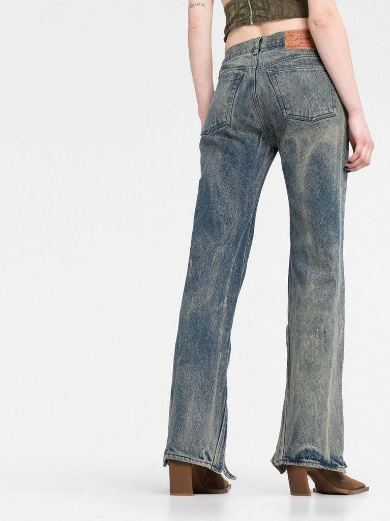 Blue Stonewashed Jeans