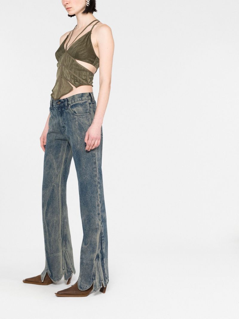 Blue Stonewashed Jeans