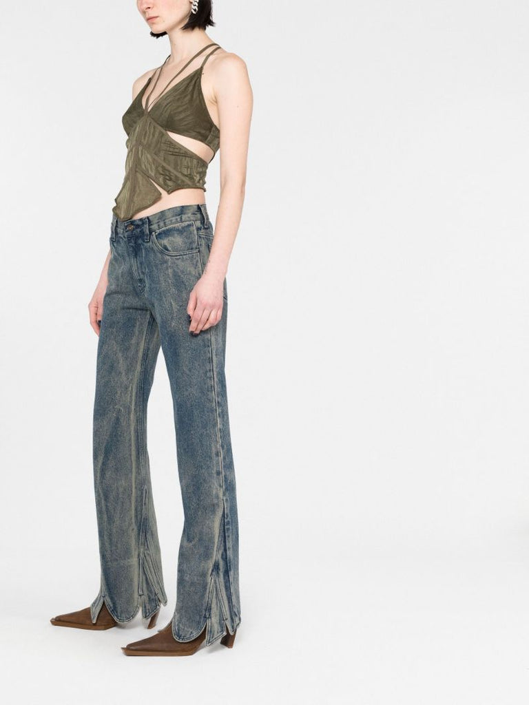 Blue Stonewashed Jeans