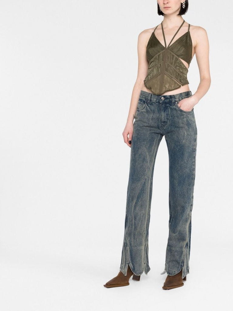 Blue Stonewashed Jeans