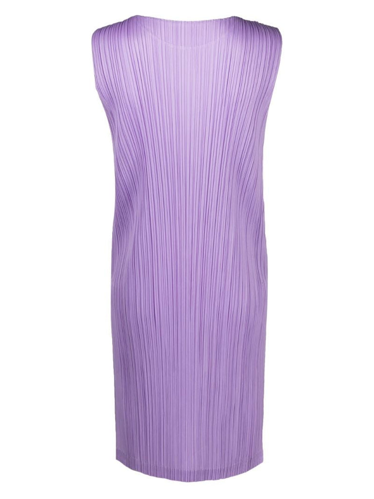 Purple Monthly Colors March PlissÃ_x0083_Â© Dress