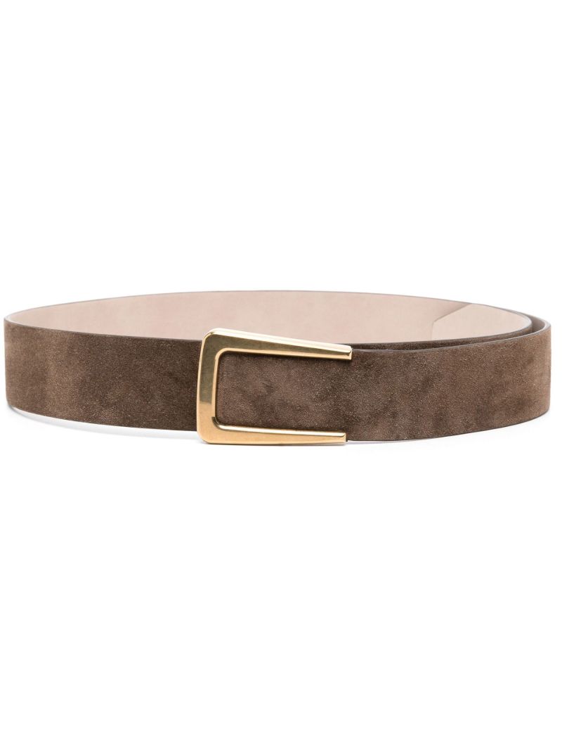Brown Suede Belt
