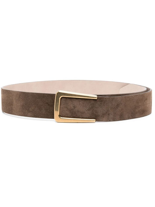 Brown Suede Belt