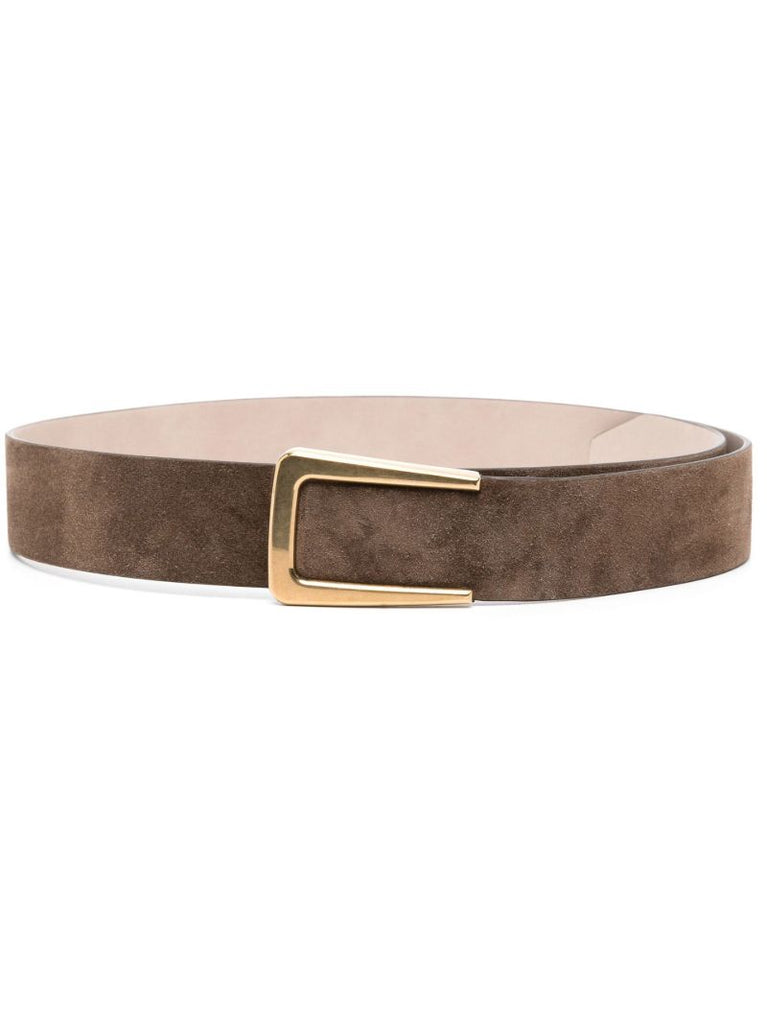 Brown Suede Belt