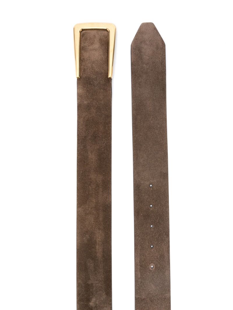 Brown Suede Belt