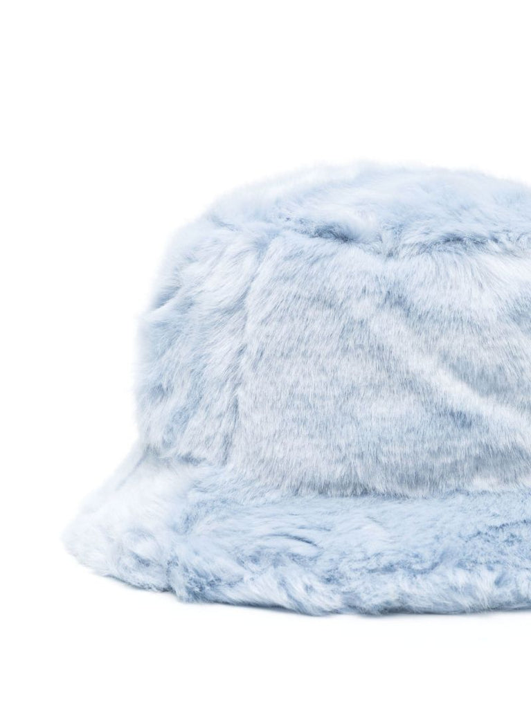 X Browns Blue Hape Faux-fur Bucket Hat