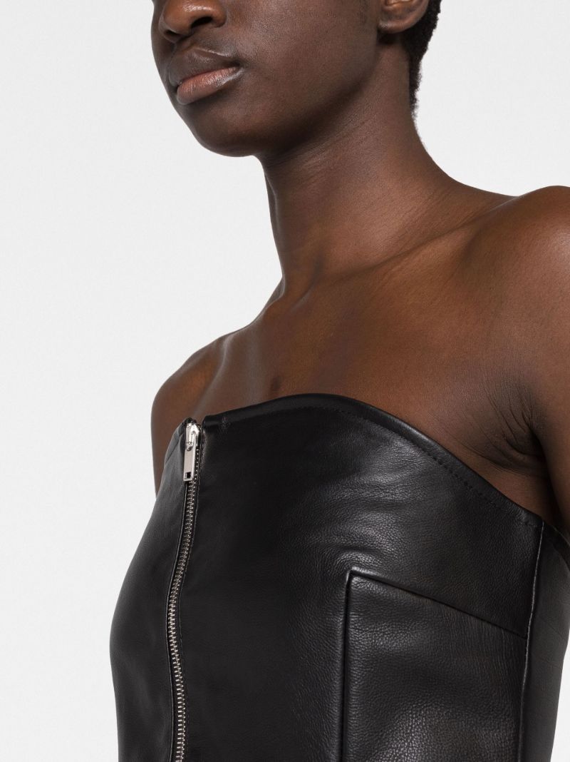 The Ira Leather Top