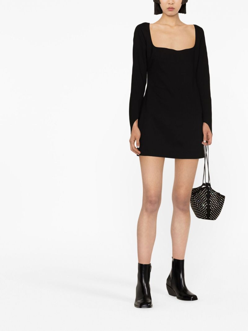 Black Tate Long Sleeve Dress