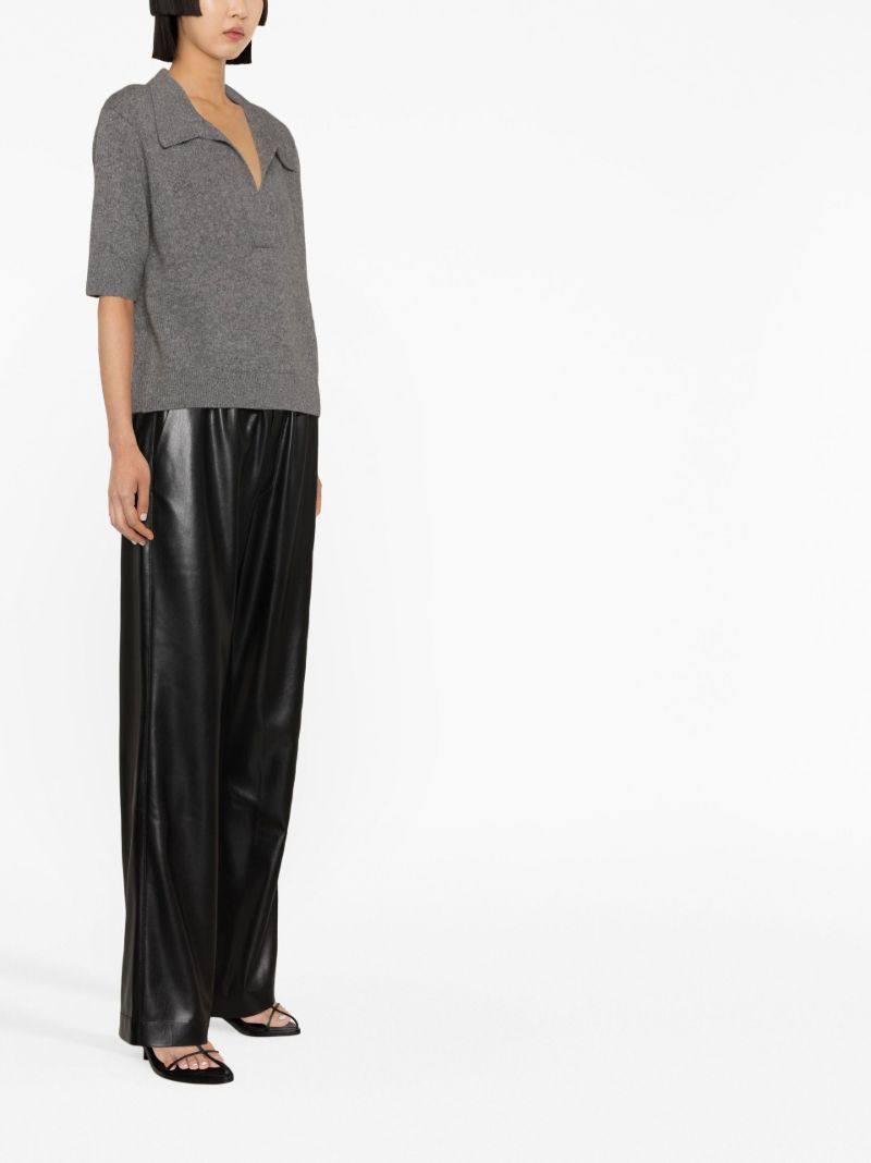 Grey the Shrunken Jo Cashmere Sweater