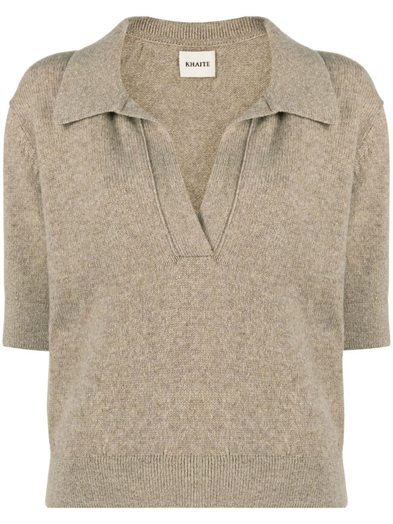 Neutral the Shrunken Jo Cashmere Sweater