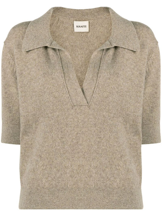 Neutral the Shrunken Jo Cashmere Sweater