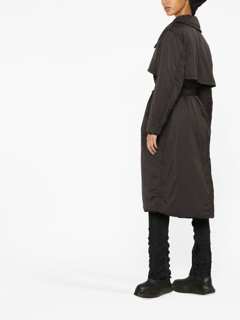 Black Belted Puffer Coat