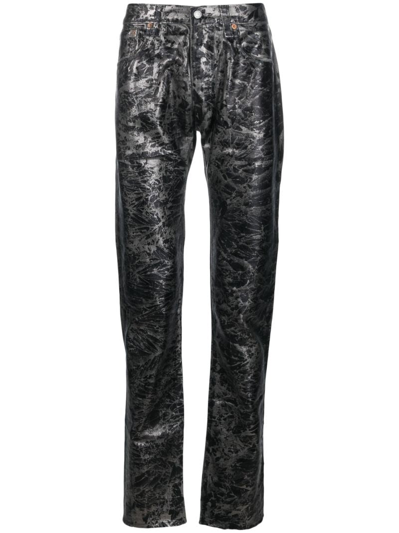 Black Analog 5001 Straight-leg Jeans