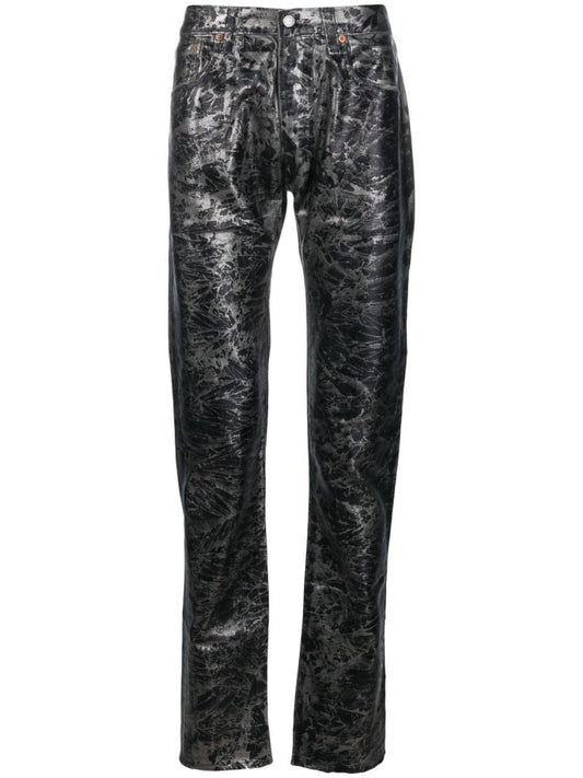 Black Analog 5001 Straight-leg Jeans
