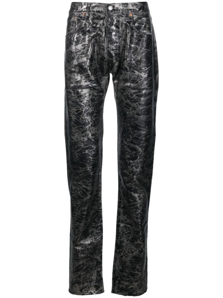Black Analog 5001 Straight-leg Jeans