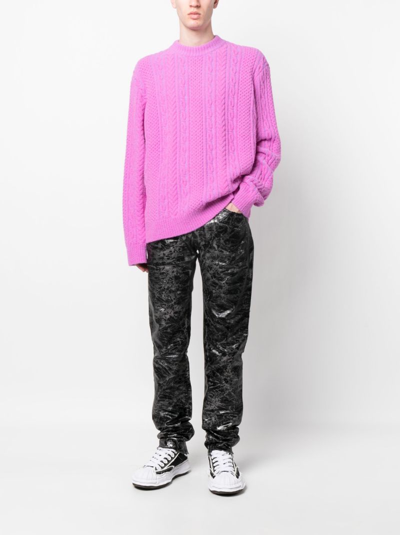 Black Analog 5001 Straight-leg Jeans