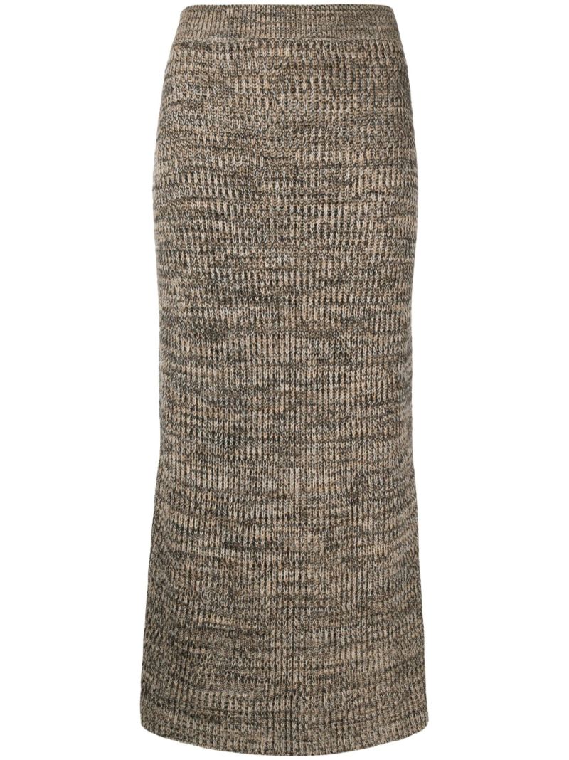 Neutral MoulinÃ_x0083_Â© Knitted Skirt