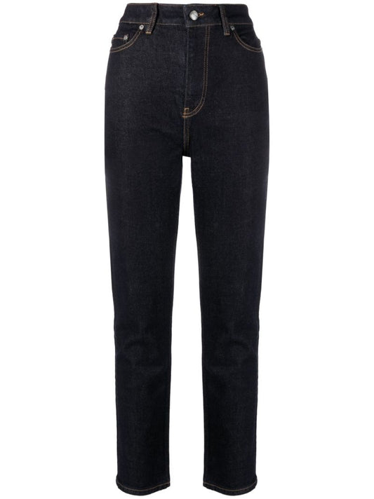 Blue Cutye High Waist Jeans