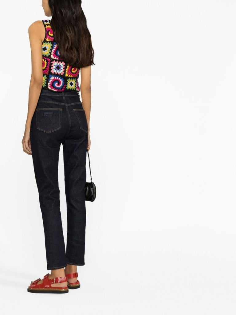 Blue Cutye High Waist Jeans