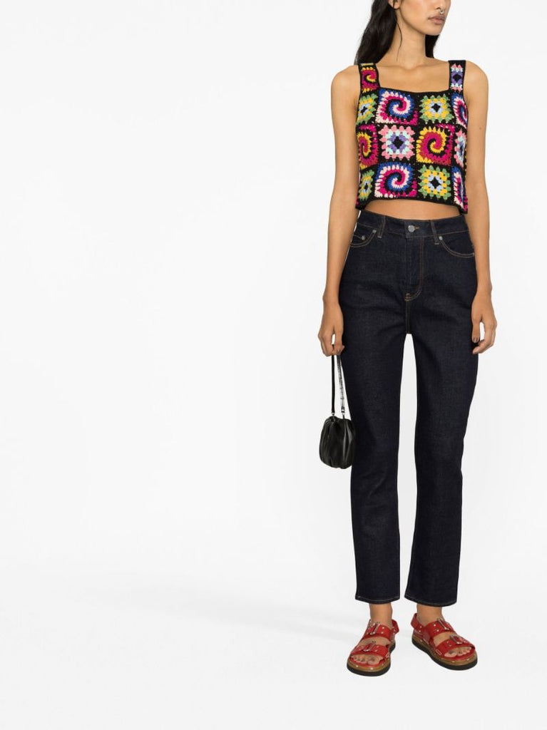 Blue Cutye High Waist Jeans