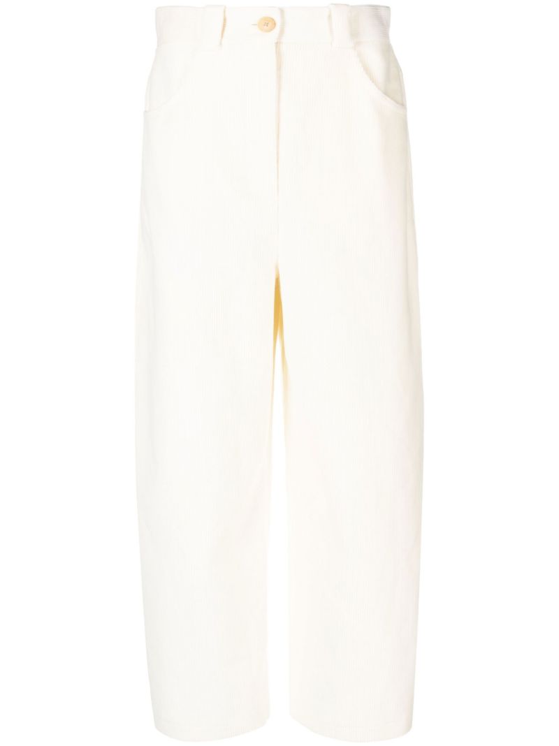 Neutral Rapton Corduroy Trousers