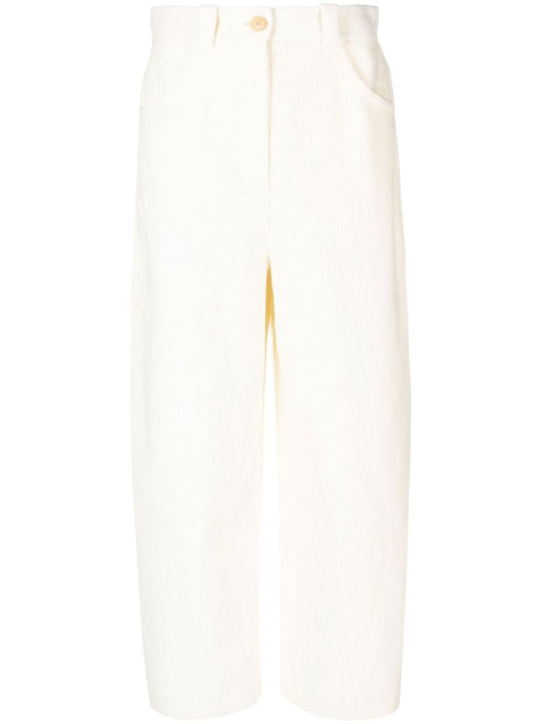 Neutral Rapton Corduroy Trousers