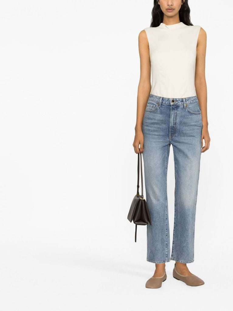 The Abigail Straight-leg Jeans