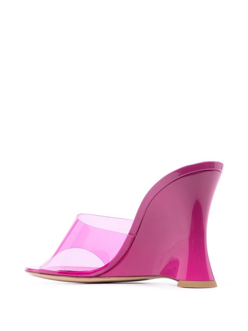 Pink 95 Pvc Mules
