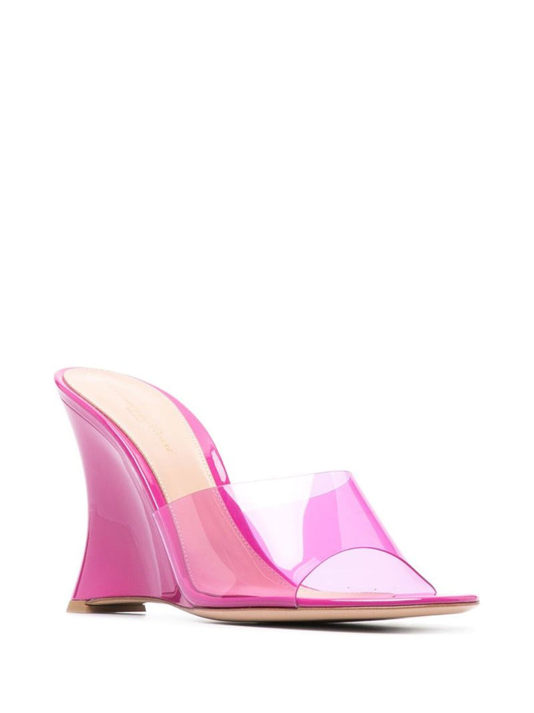 Pink 95 Pvc Mules