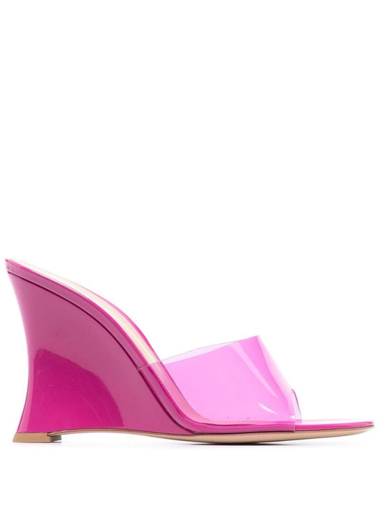 Pink 95 Pvc Mules