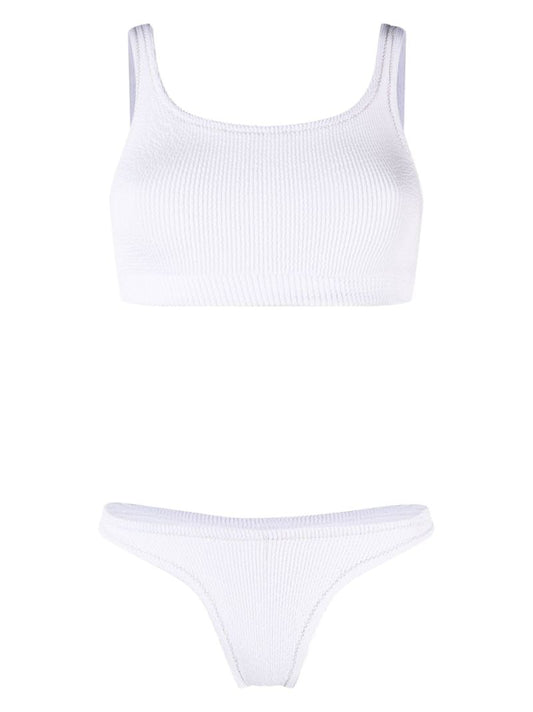 White Ginny Scrunch Fuller Bust Bikini