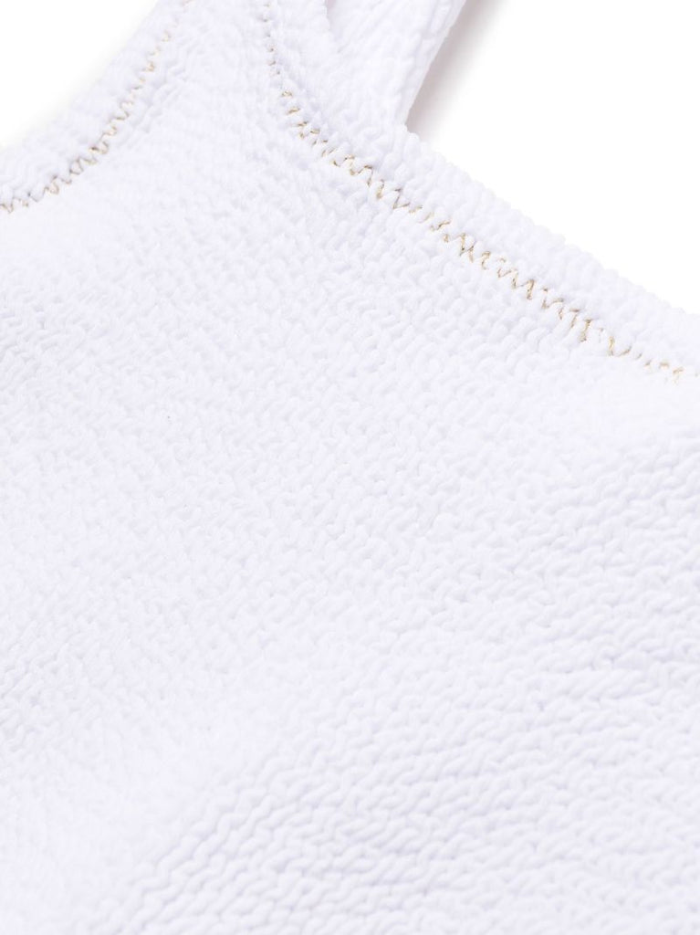 White Ginny Scrunch Fuller Bust Bikini