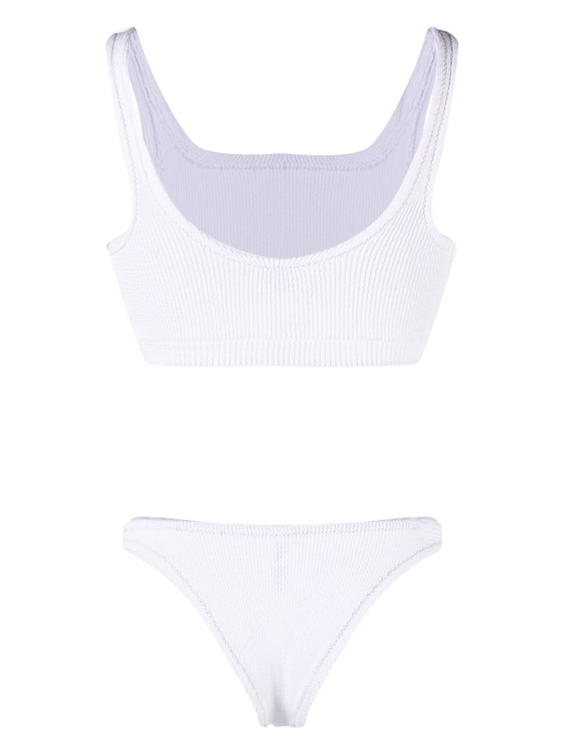 White Ginny Scrunch Fuller Bust Bikini