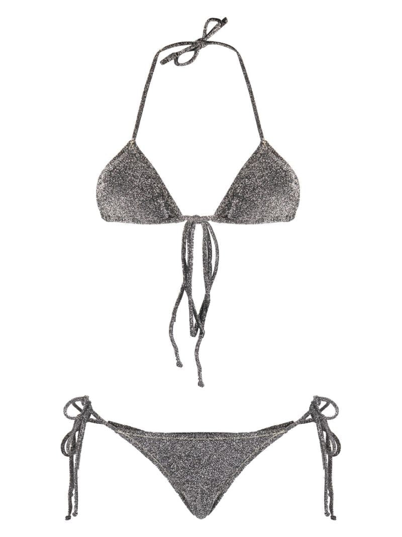 Silver Miami Lurex Bikini