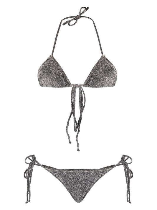 Silver Miami Lurex Bikini