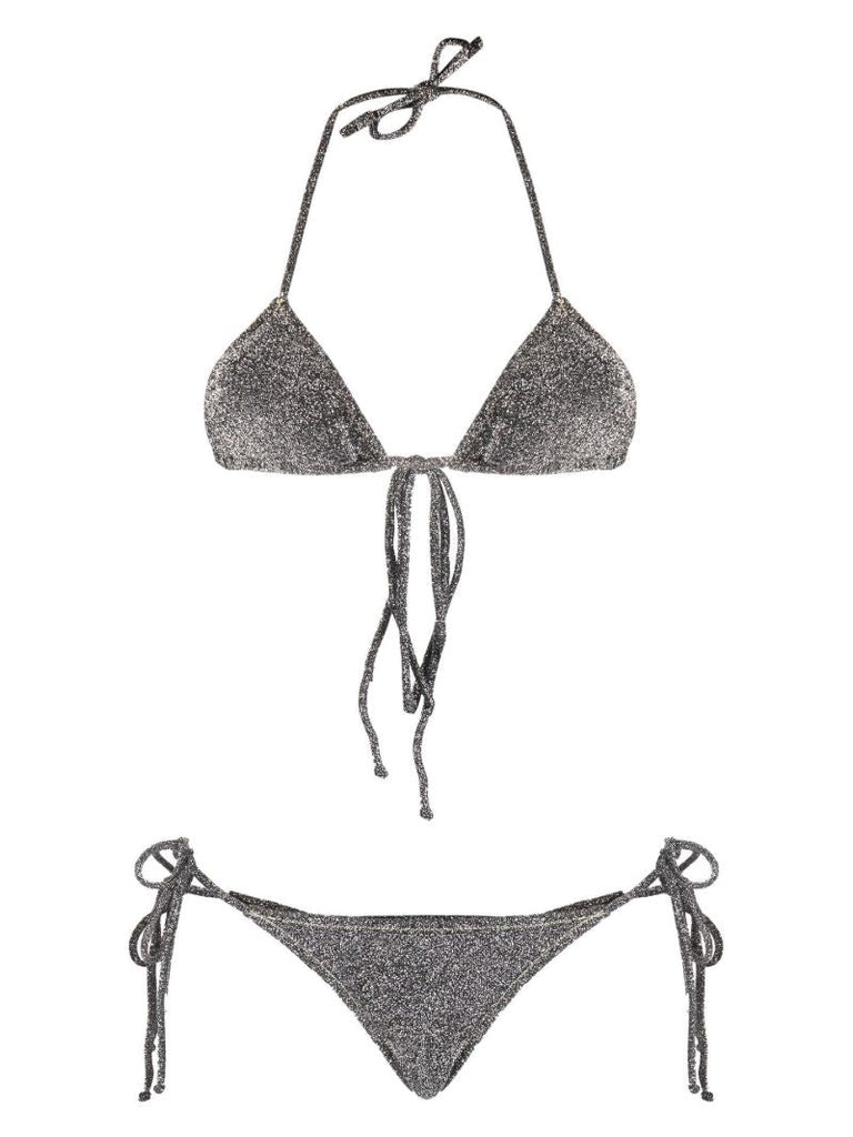 Silver Miami Lurex Bikini