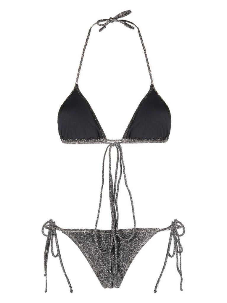 Silver Miami Lurex Bikini
