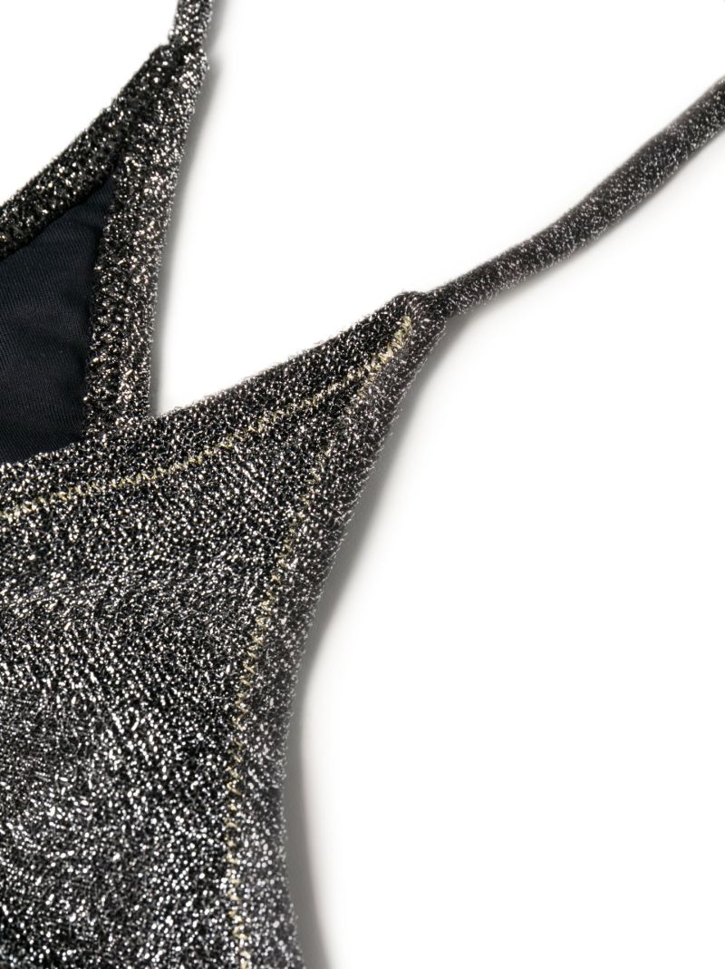Silver Miami Lurex Bikini