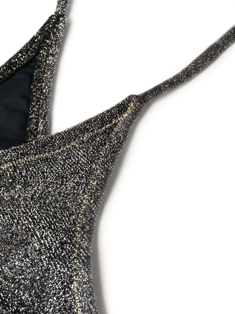 Silver Miami Lurex Bikini