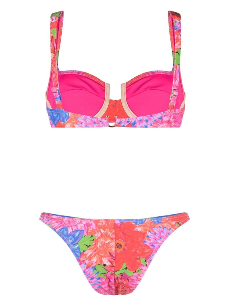 Pink Brigitte High-leg Bikini